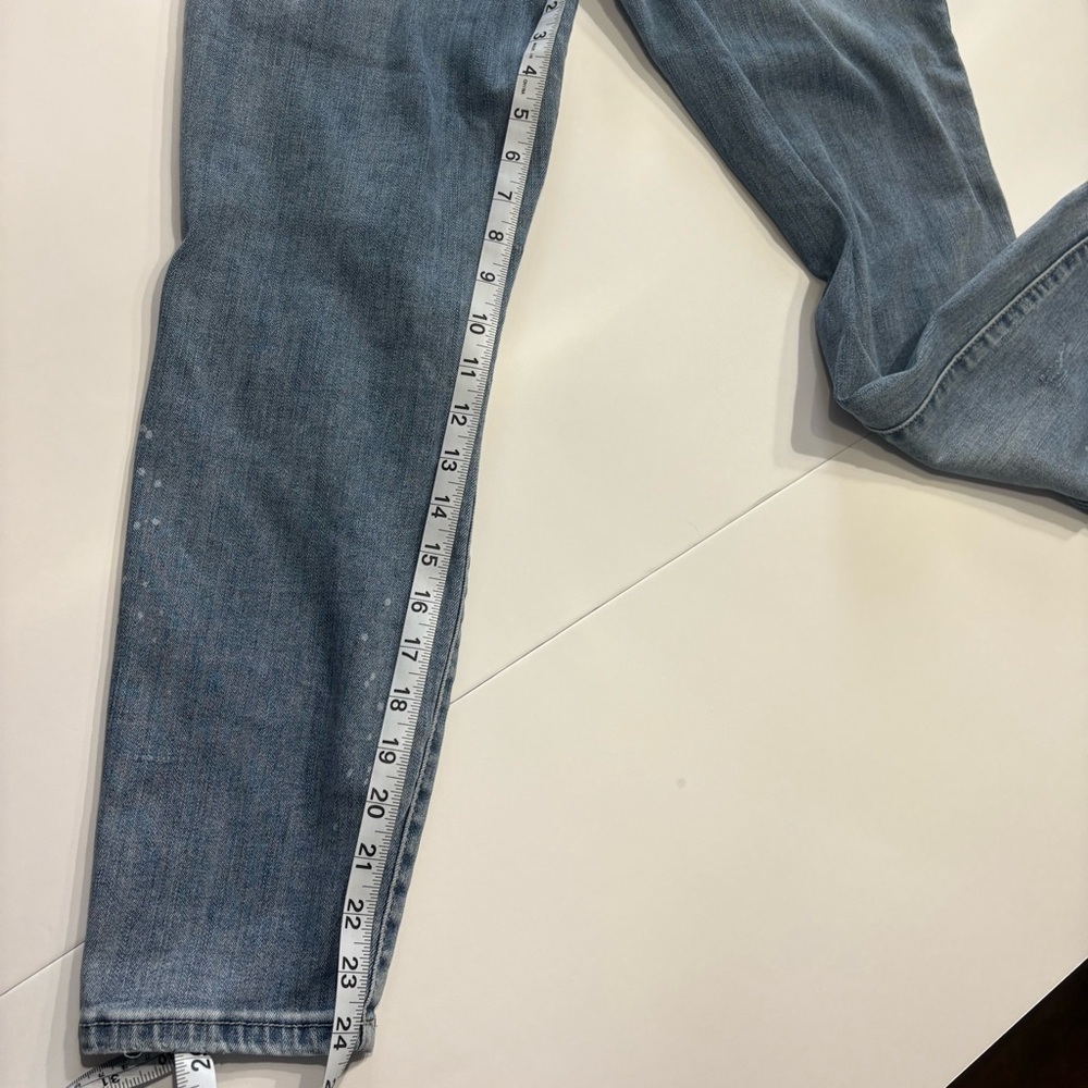 Judy Blue Relaxed Fit Distressed Jeans Size 31 Medium Wash - Picture 11 of 13